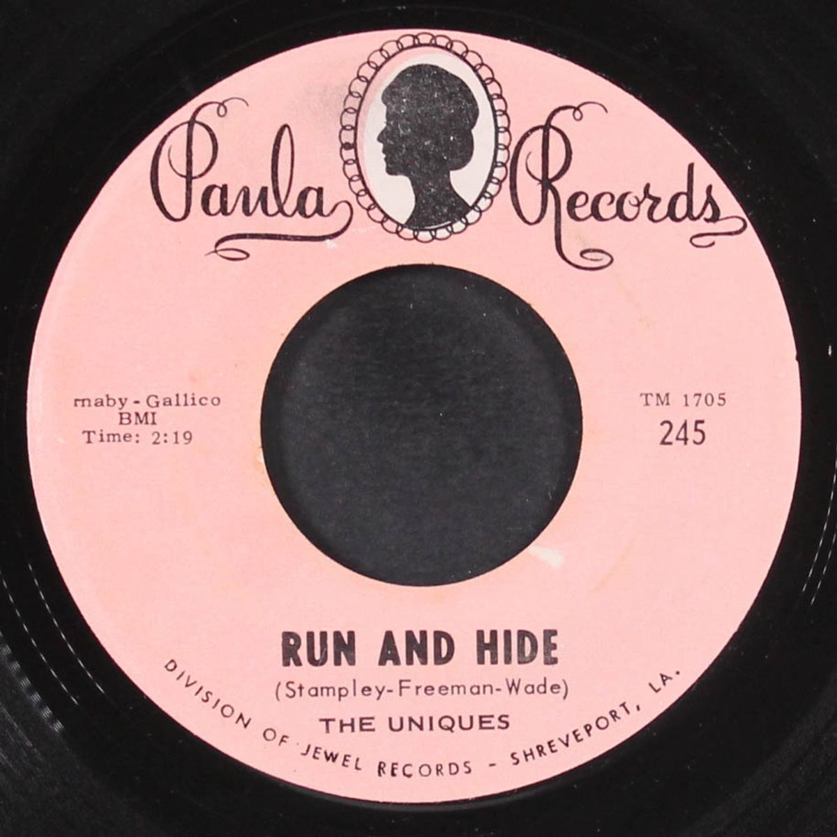 run and hide / good bye, so long by UNIQUES