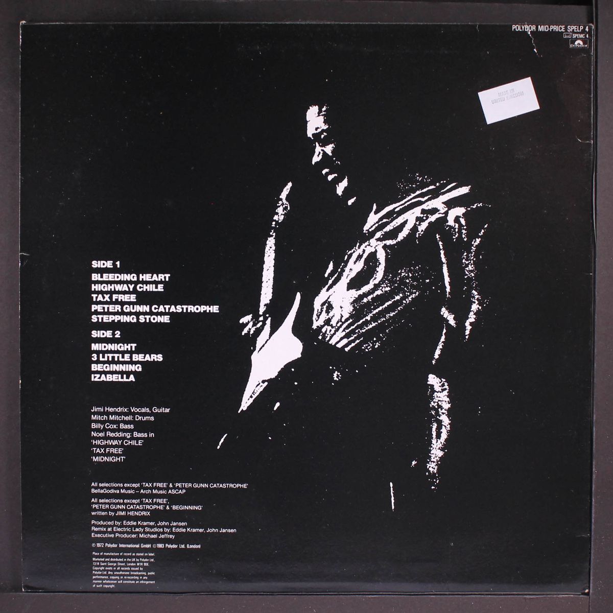war heroes by JIMI HENDRIX