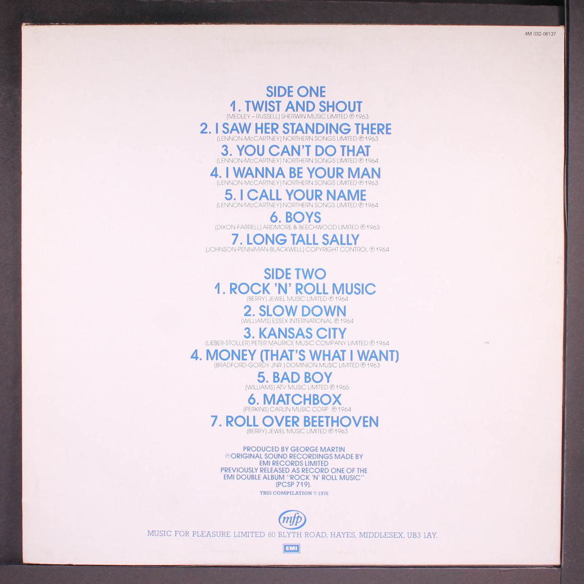 rock 'n' roll music vol. 1 by BEATLES