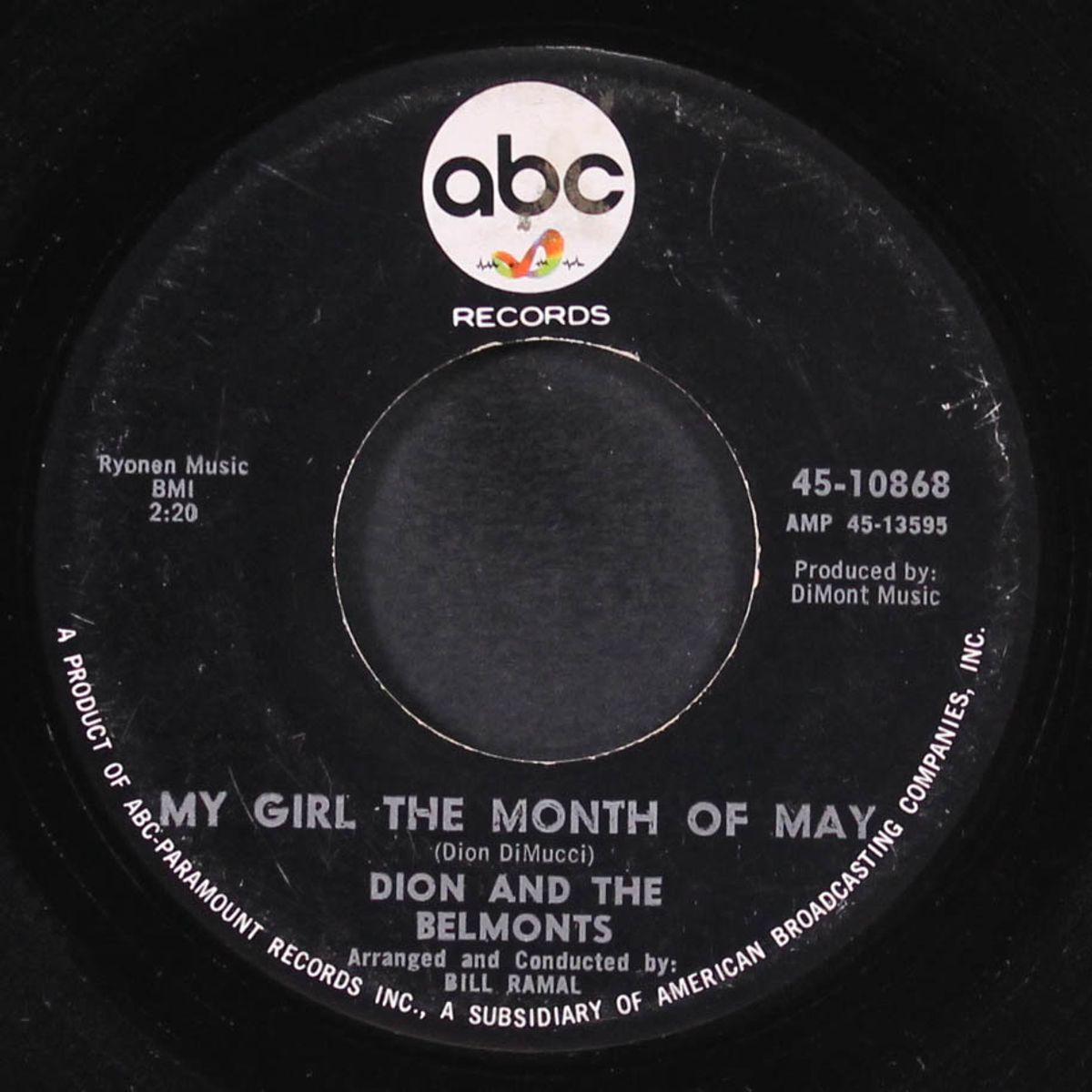 berimbau / my girl the month of may by DION & BELMONTS