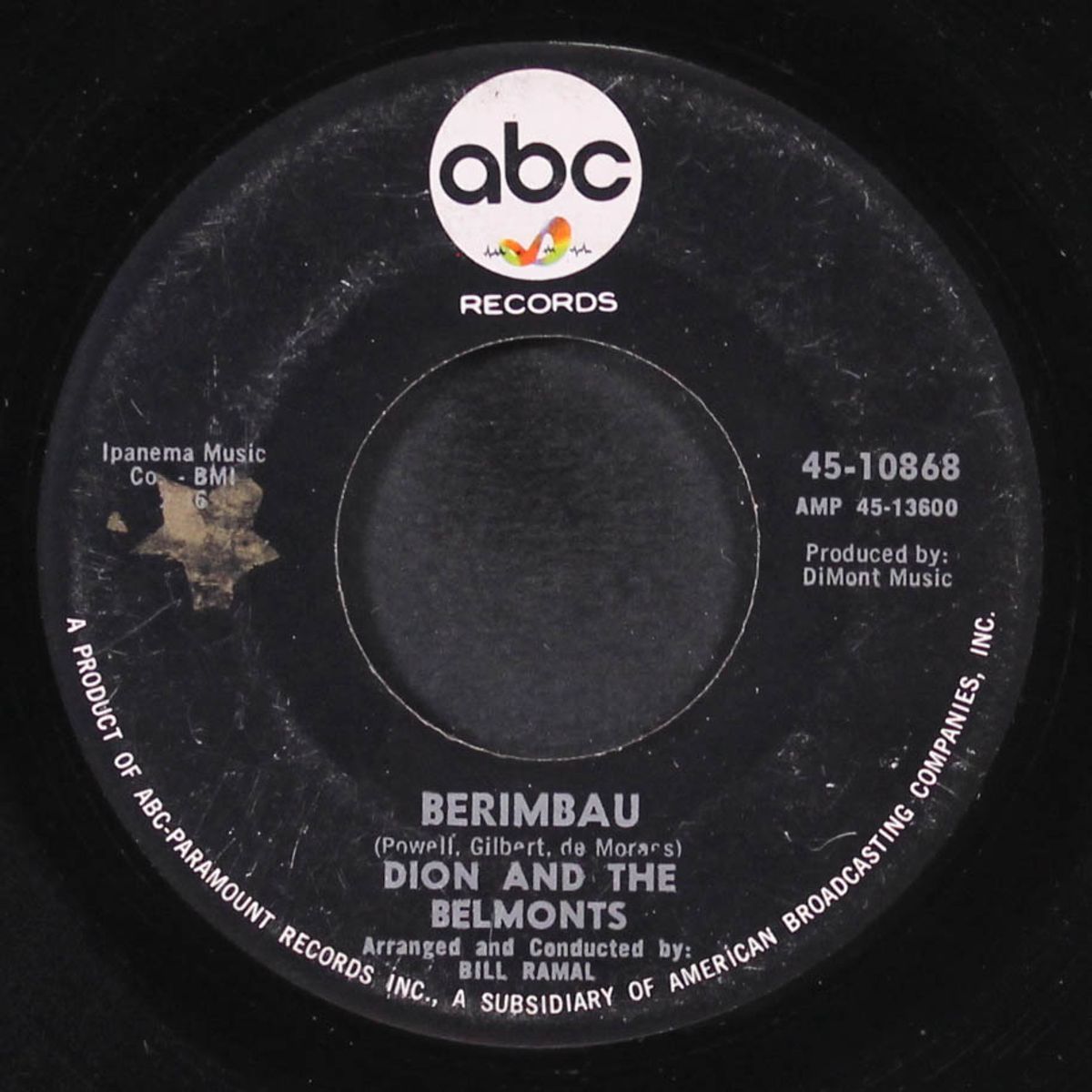 berimbau / my girl the month of may by DION & BELMONTS