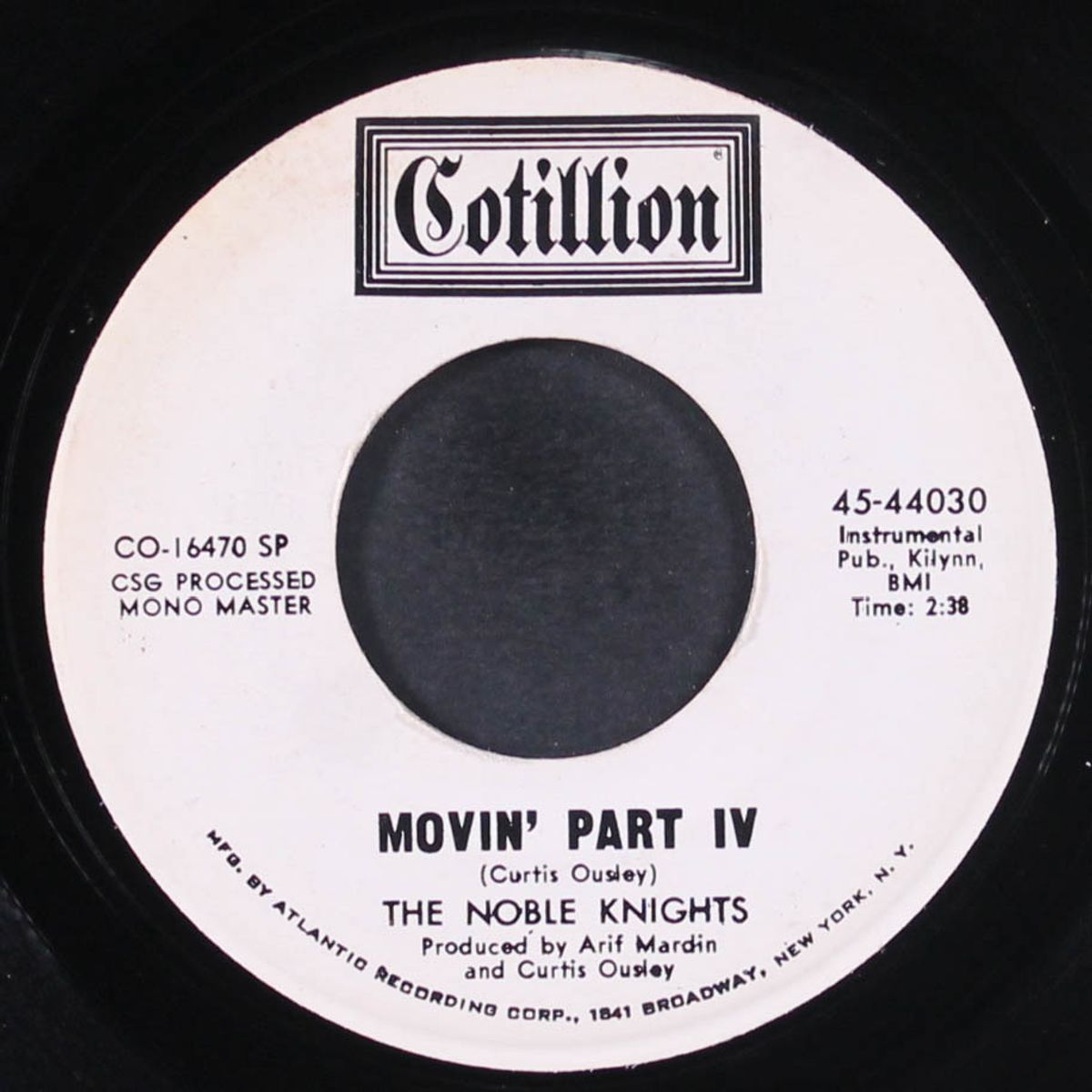 sing a simple song / movin' part iv by NOBLE KNIGHTS