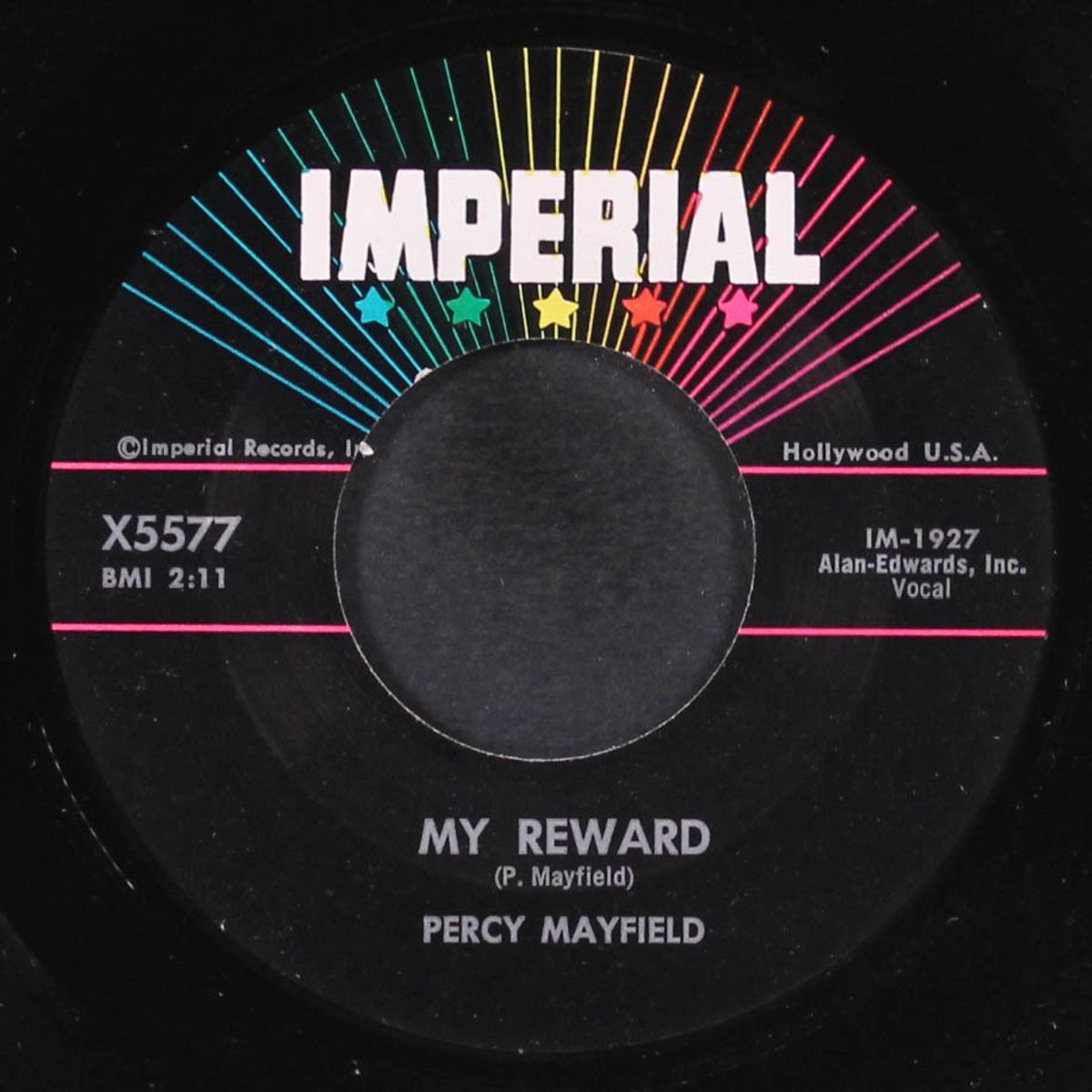 one love / my reward by PERCY MAYFIELD