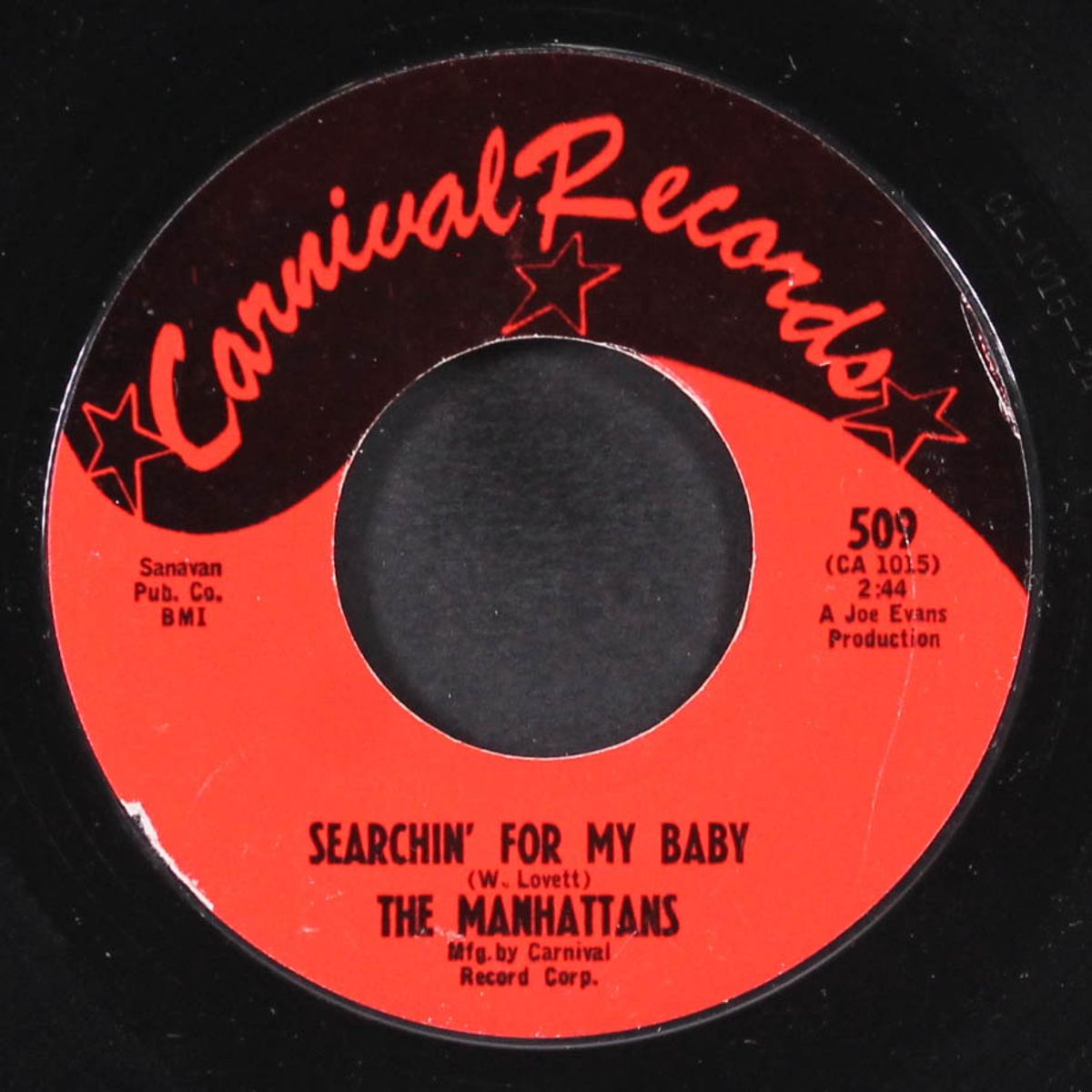 searchin' for my baby / i'm the one that love forgot by MANHATTANS
