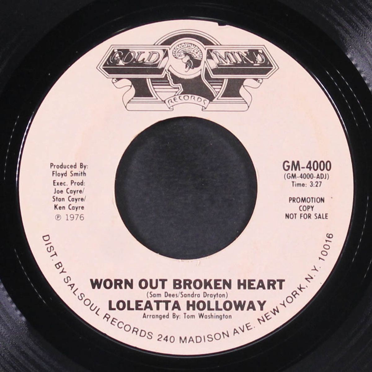worn out broken heart / same by LOLEATTA HOLLOWAY