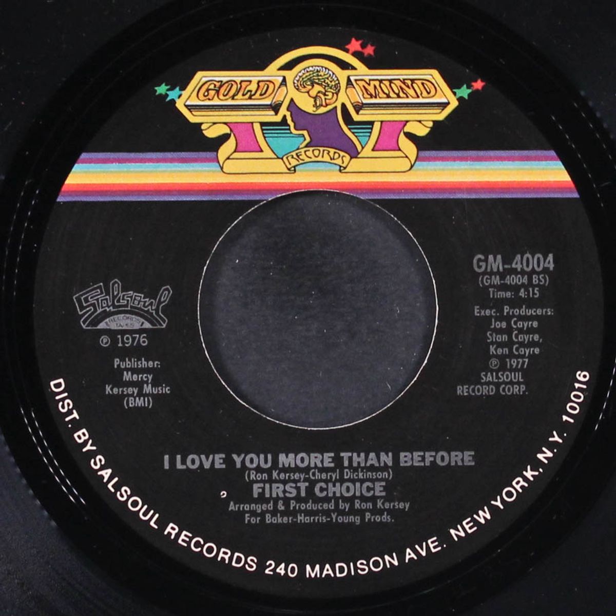doctor love / i love you more than before by FIRST CHOICE