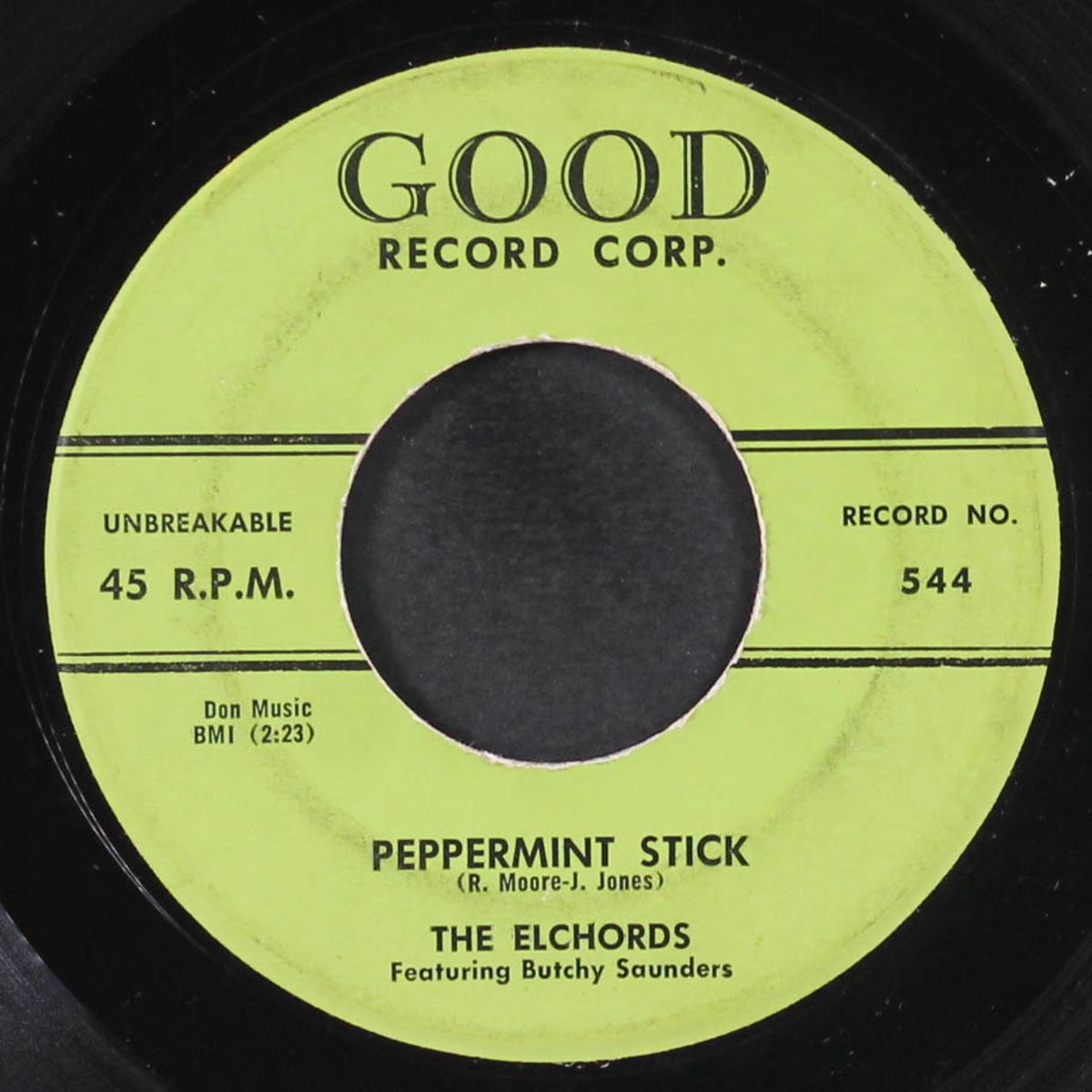gee i'm in love / peppermint stick by ELCHORDS