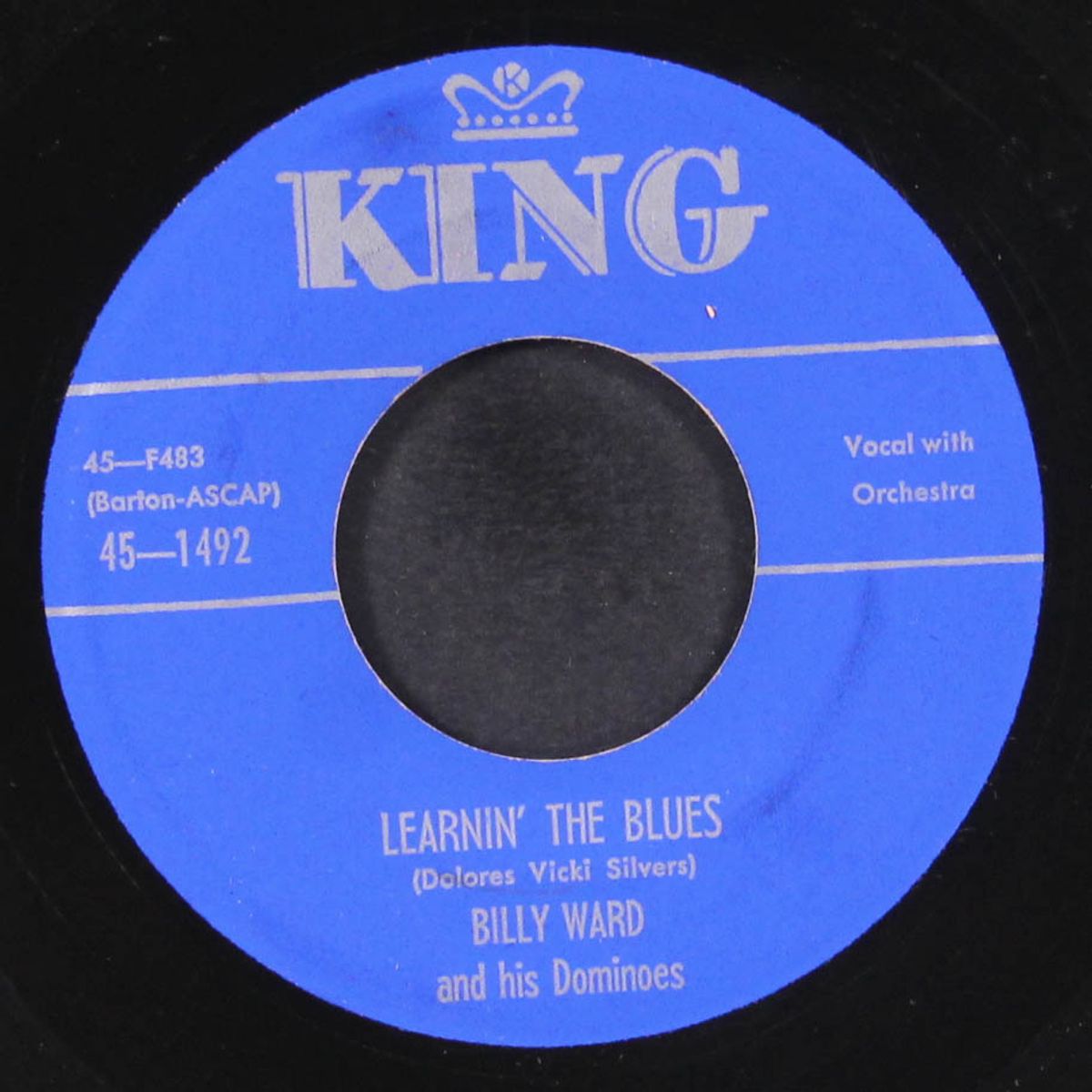 may i never love again / learnin' the blues by BILLY WARD & DOMINOES