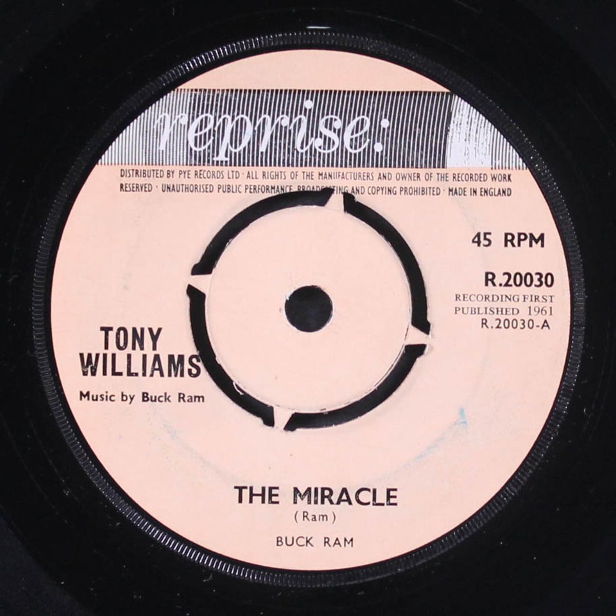 the miracle / my prayer by TONY WILLIAMS