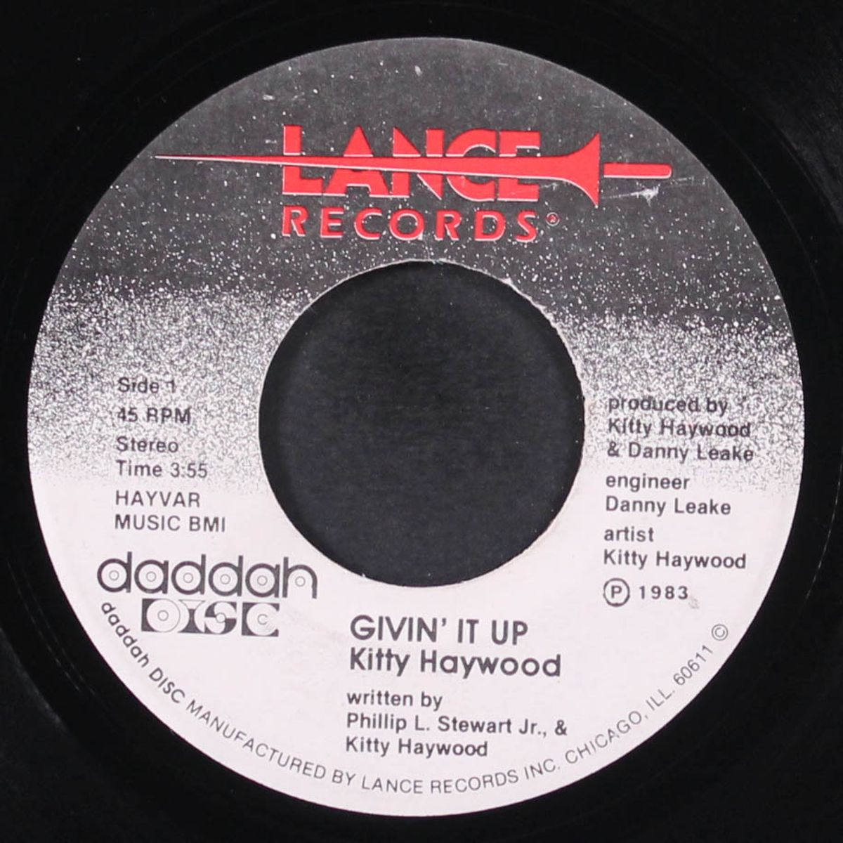 givin' it up / could i be dreamin' by KITTY HAYWOOD
