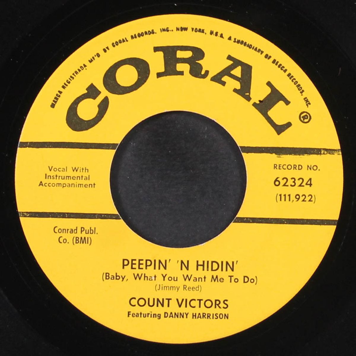 peepin' 'n hidin' / don't laugh at me by COUNT VICTORS