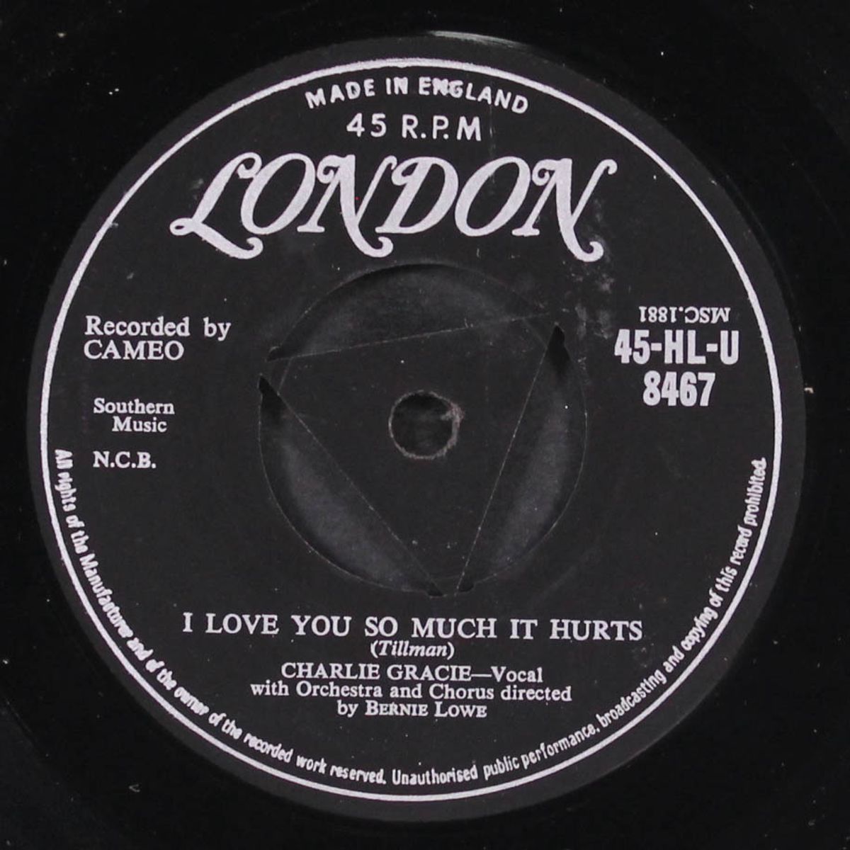 wanderin' eyes / i love you so much it hurts by CHARLIE GRACIE