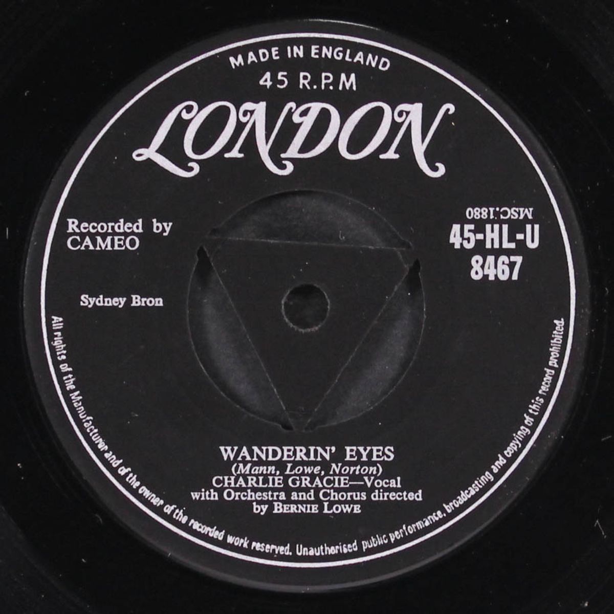 wanderin' eyes / i love you so much it hurts by CHARLIE GRACIE
