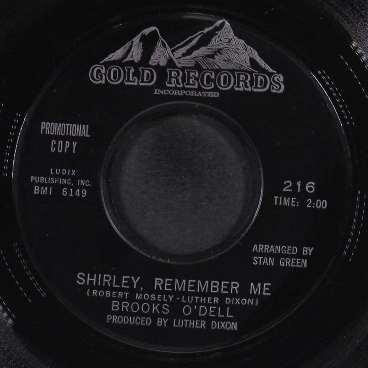 i'm your man / shirley, remember me by BROOKS O'DELL