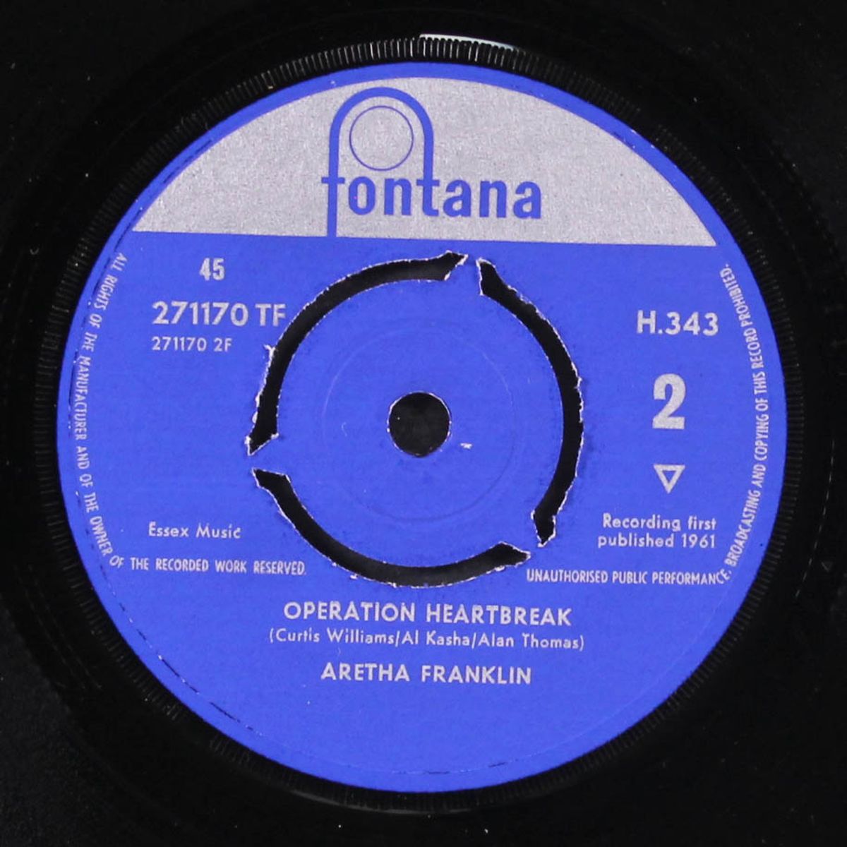 rock-a-bye your baby with a dixie melody / operation heartbreak by ARETHA FRANKLIN