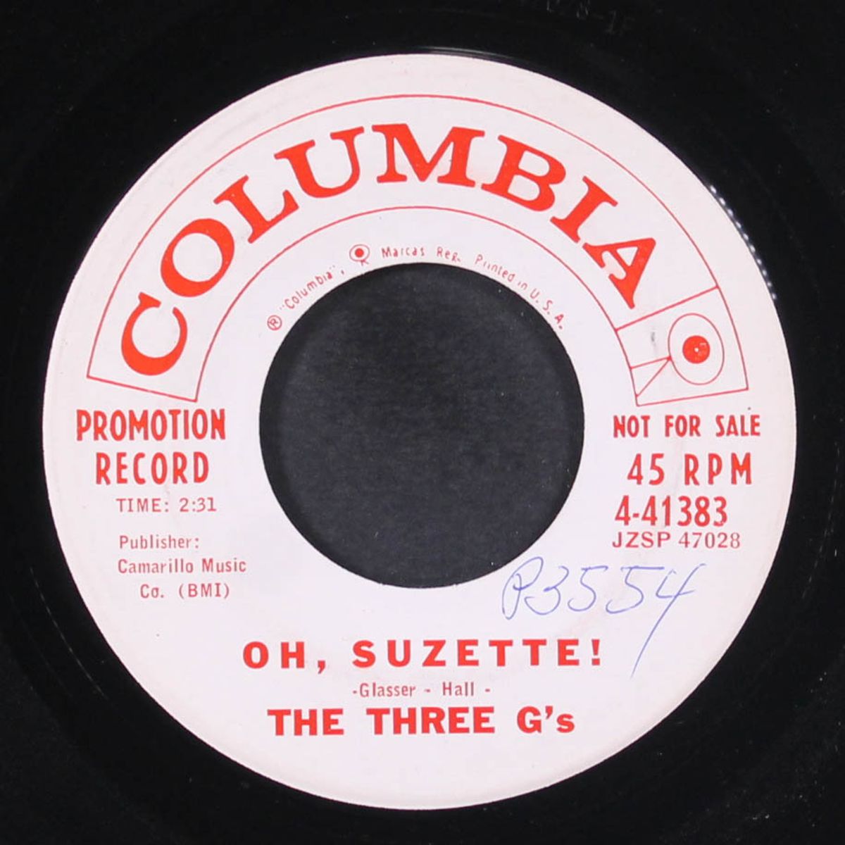 when it's summer again / oh, suzette! by THREE G'S