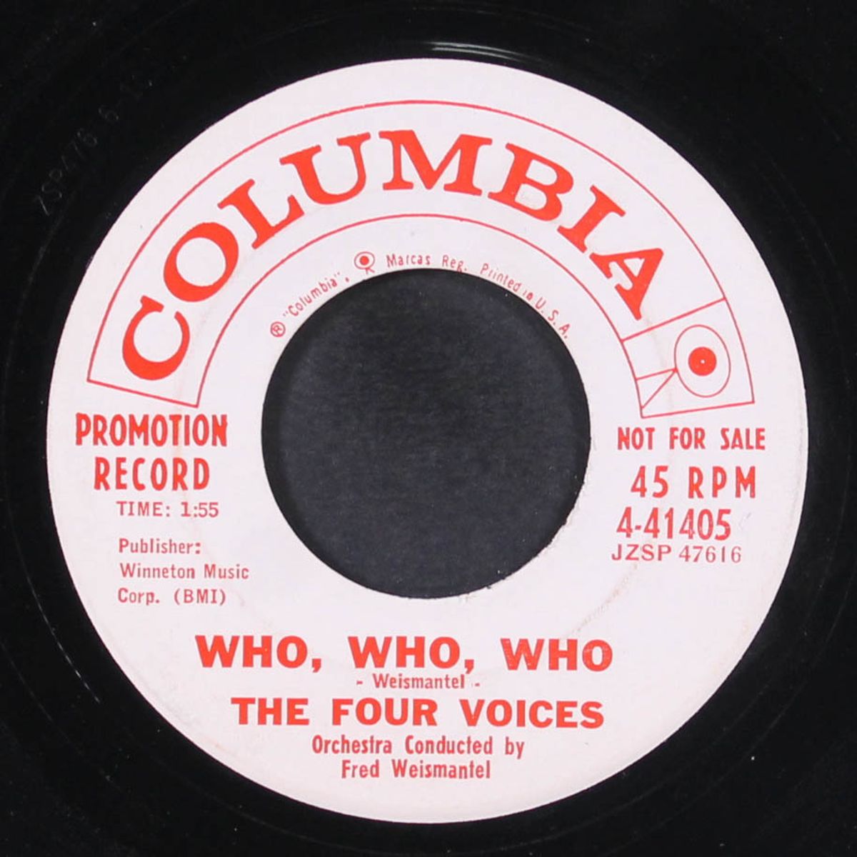 who knows why / who, who, who by FOUR VOICES