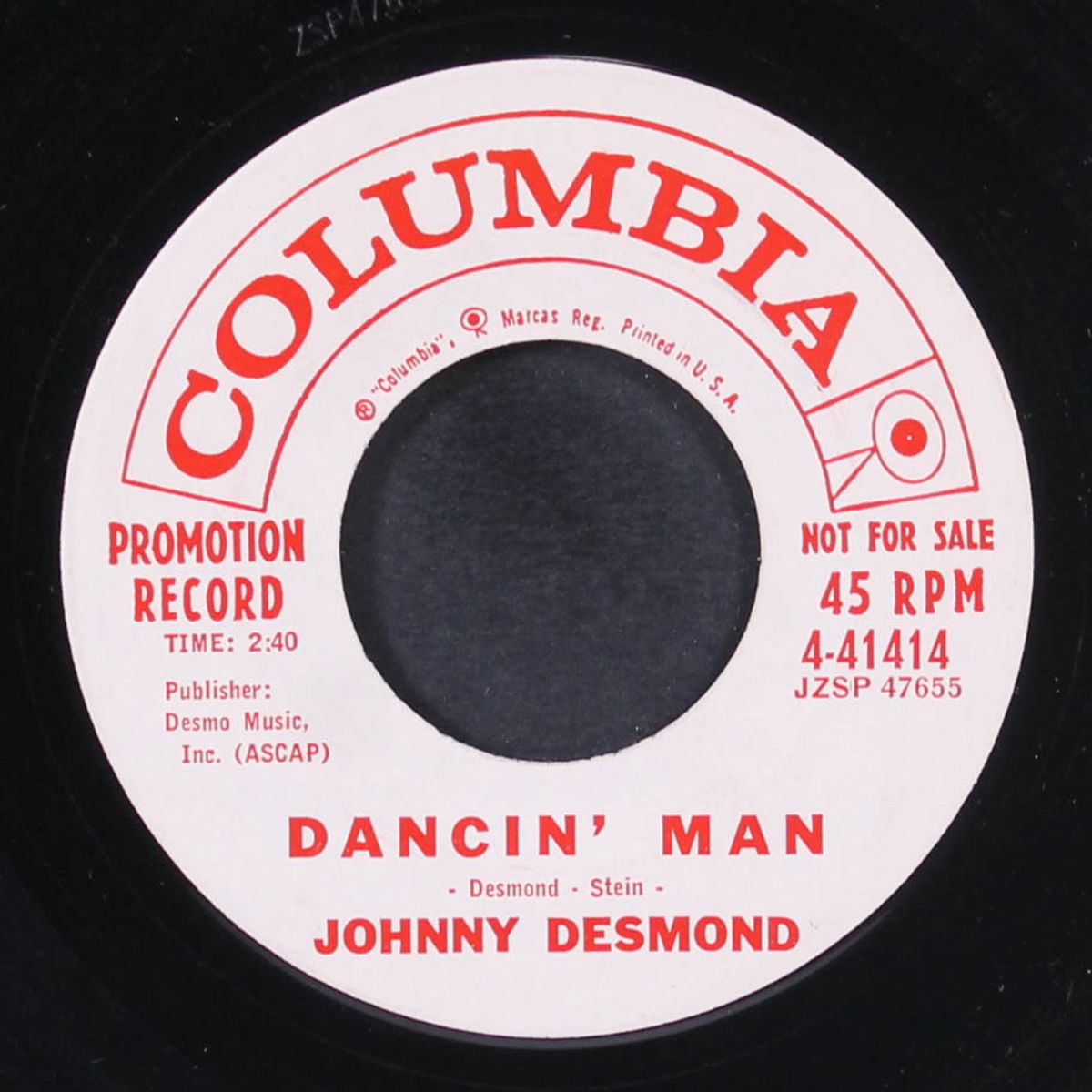 dancin' man / hey little dolly by JOHNNY DESMOND