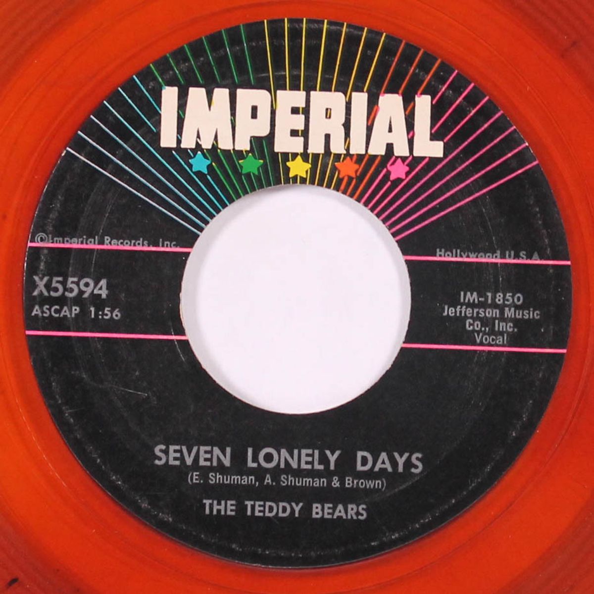 don't go away / seven lonely days by TEDDY BEARS