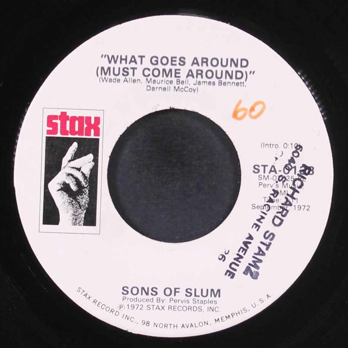 the man / what goes around by SONS OF SLUM