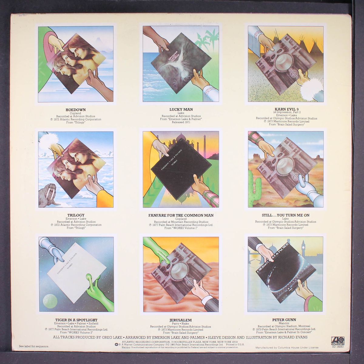 best of by EMERSON, LAKE & PALMER