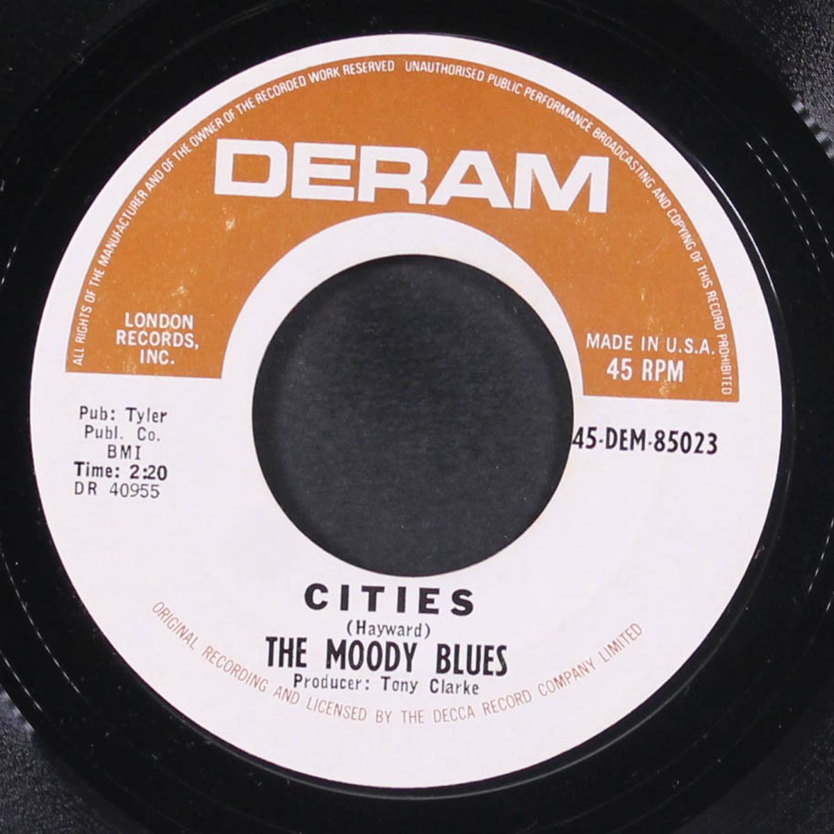 nights in white satin / cities by MOODY BLUES