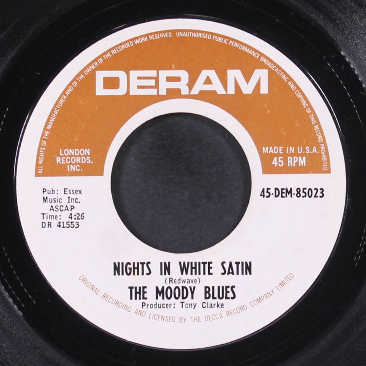 nights in white satin / cities by MOODY BLUES