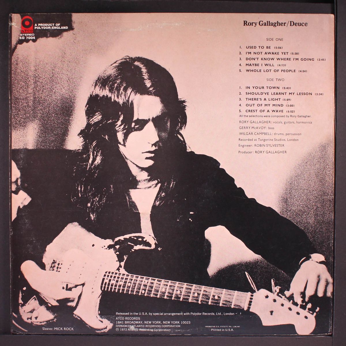 deuce by RORY GALLAGHER
