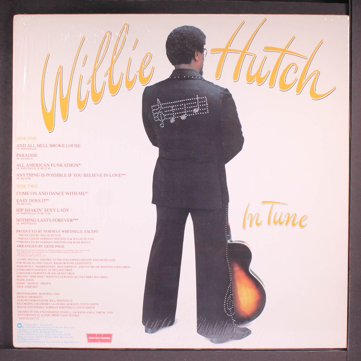 in tune by WILLIE HUTCH