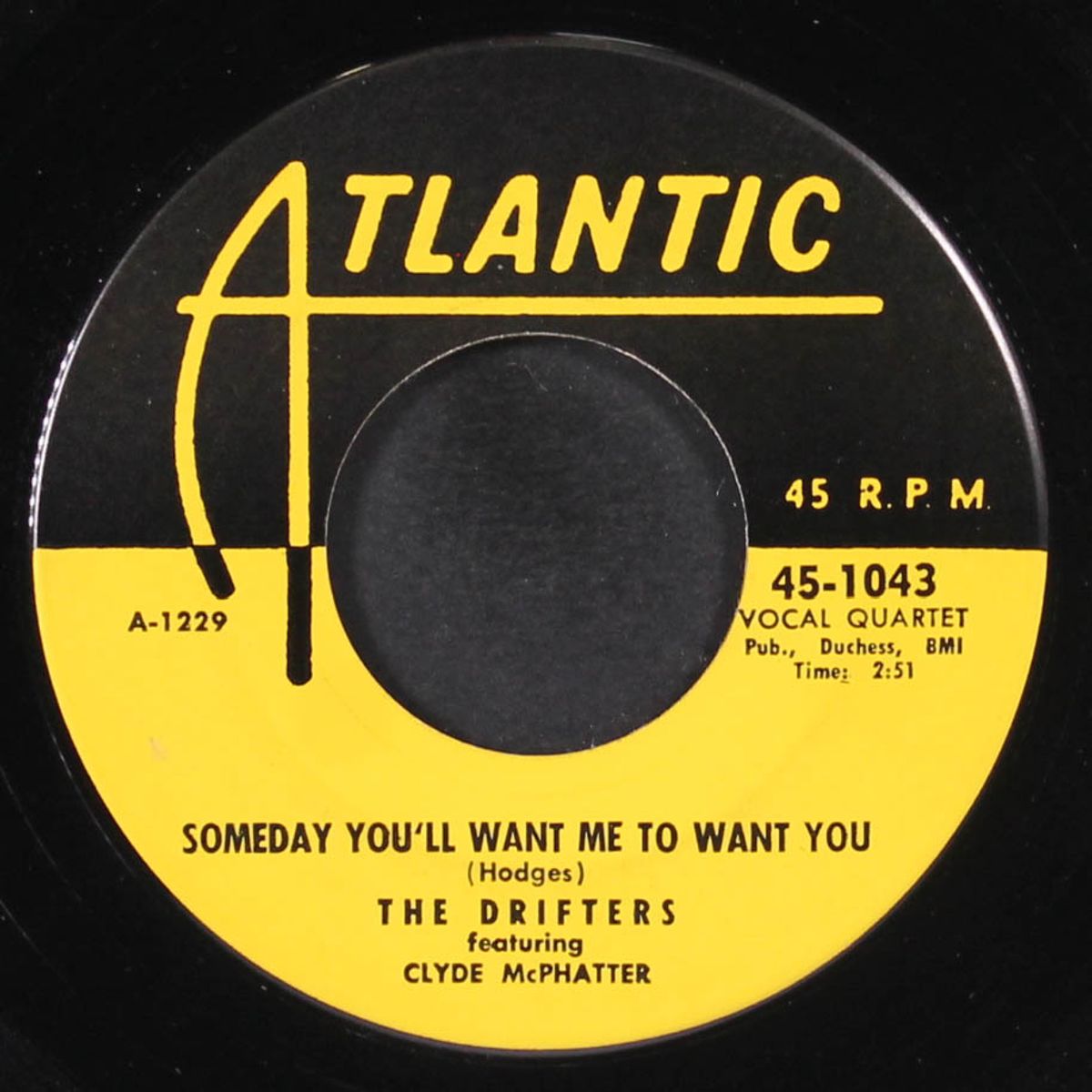 someday you'll want me to want you / bip bam by DRIFTERS