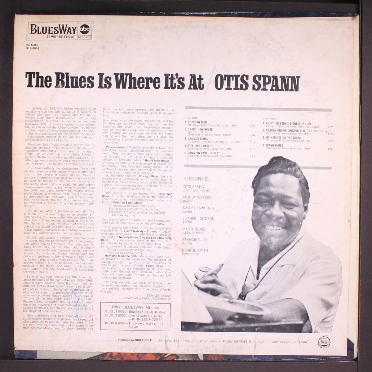 the blues is where its at by OTIS SPANN