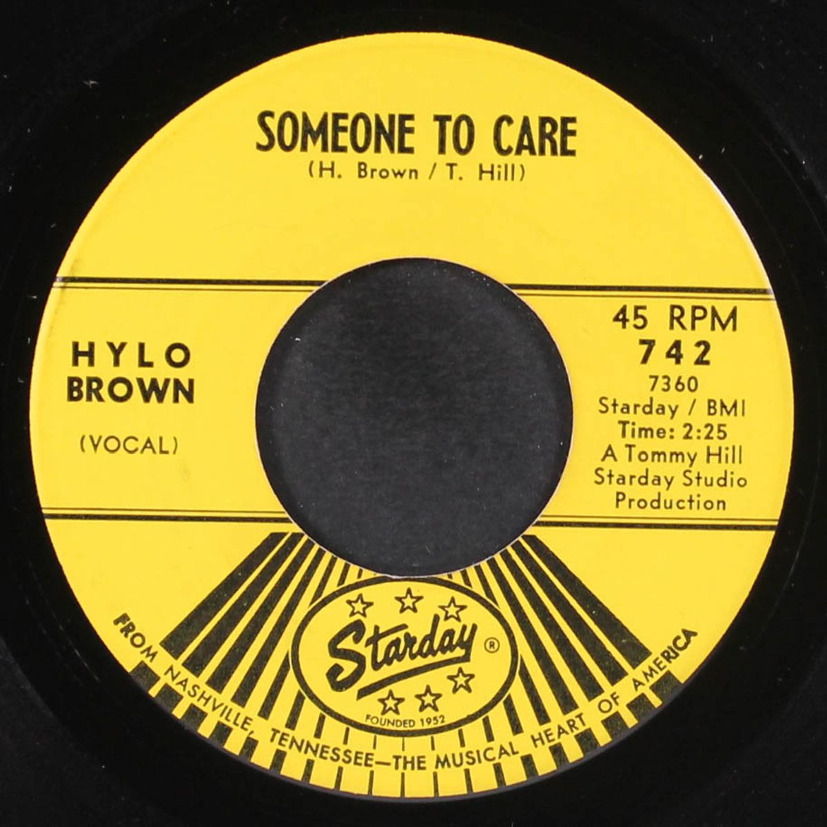 trickle down teardrops / someone to care by HYLO BROWN