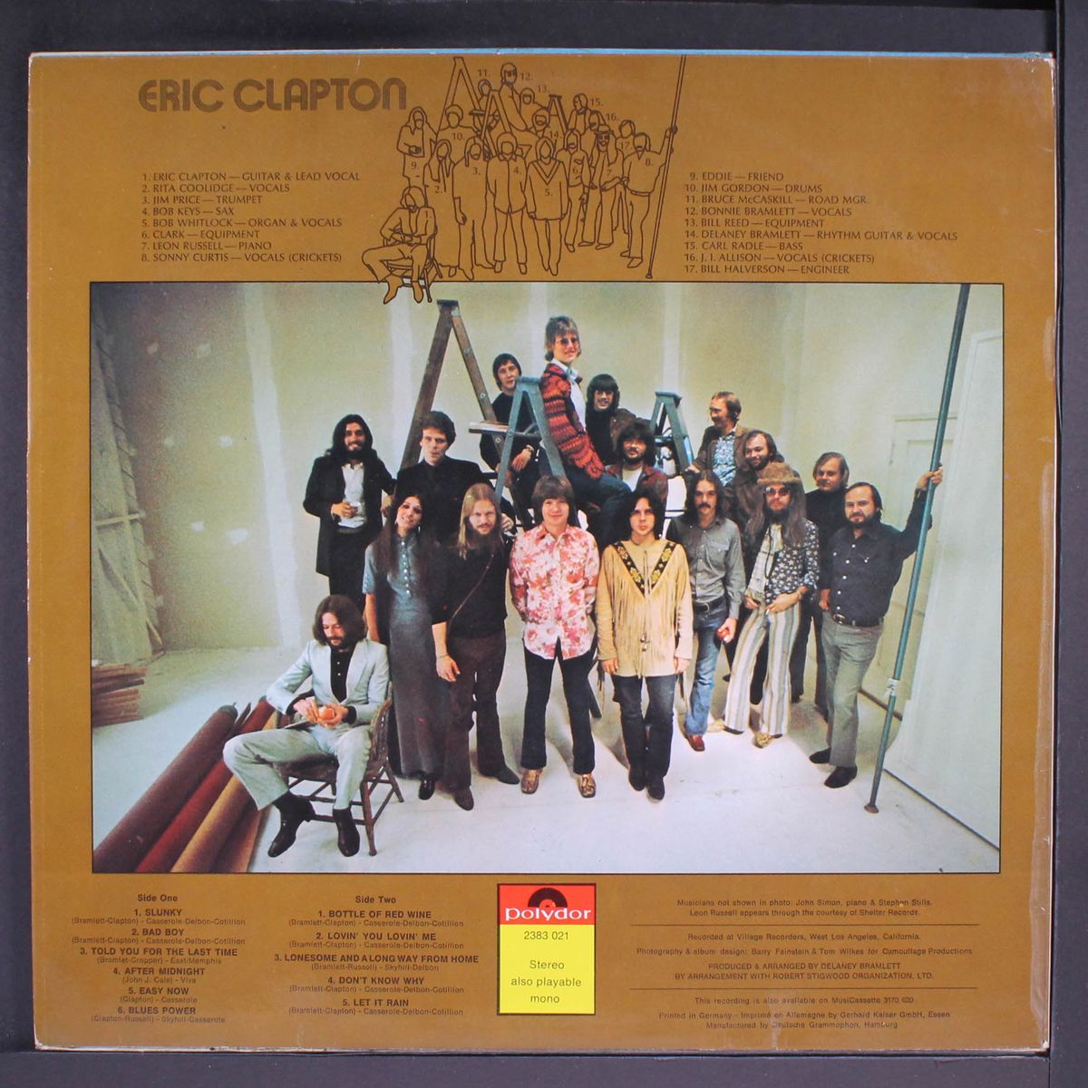 eric clapton by ERIC CLAPTON