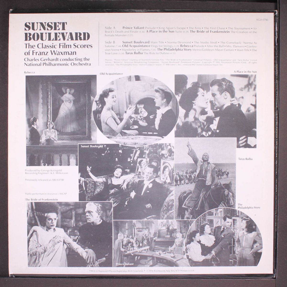 sunset boulevard - the classic film scores of franz waxman by CHARLES GERHARDT