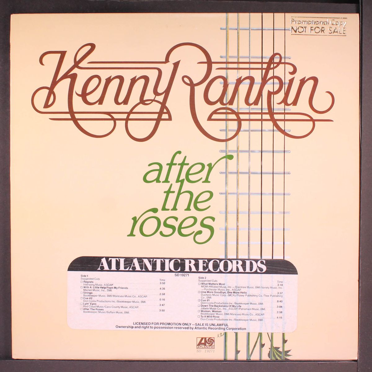 after the roses by KENNY RANKIN