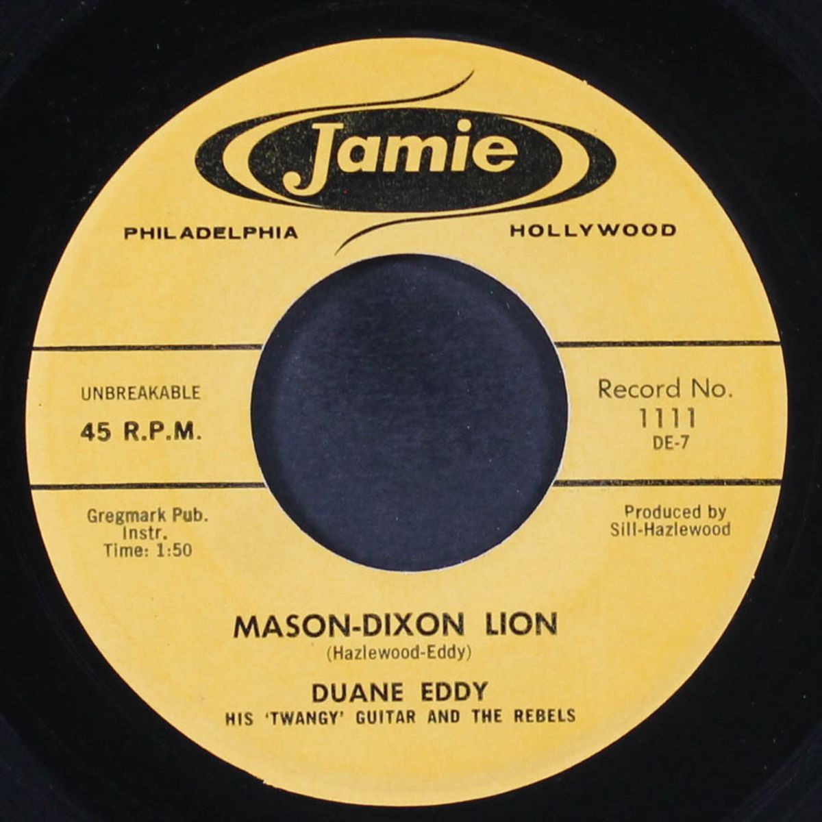 cannonball / mason-dixon lion by DUANE EDDY