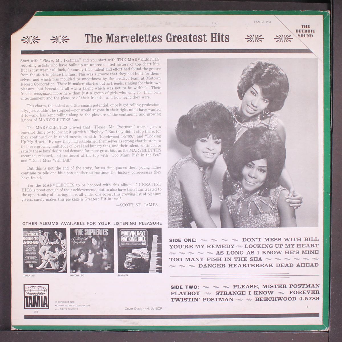 greatest hits by MARVELETTES