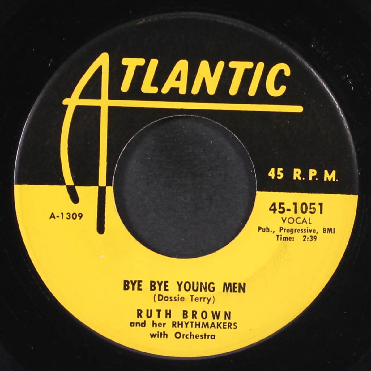 bye bye young men / ever since my baby's been gone by RUTH BROWN