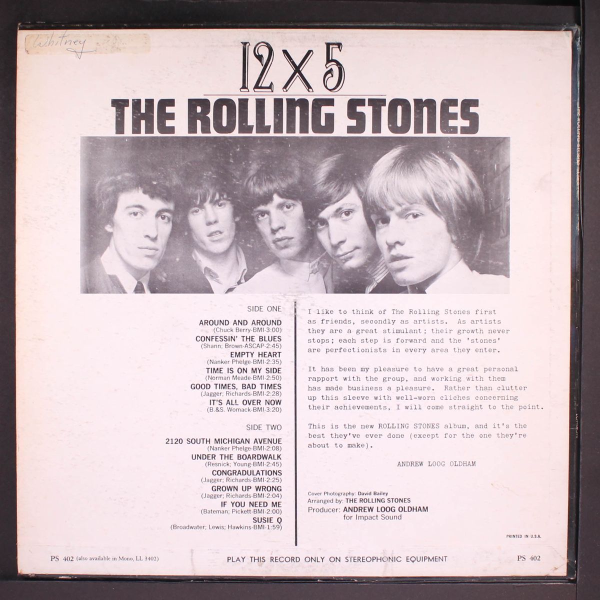 12 x 5 by ROLLING STONES