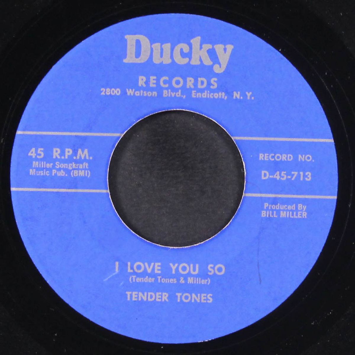 i love you so / just for a little while by TENDER TONES