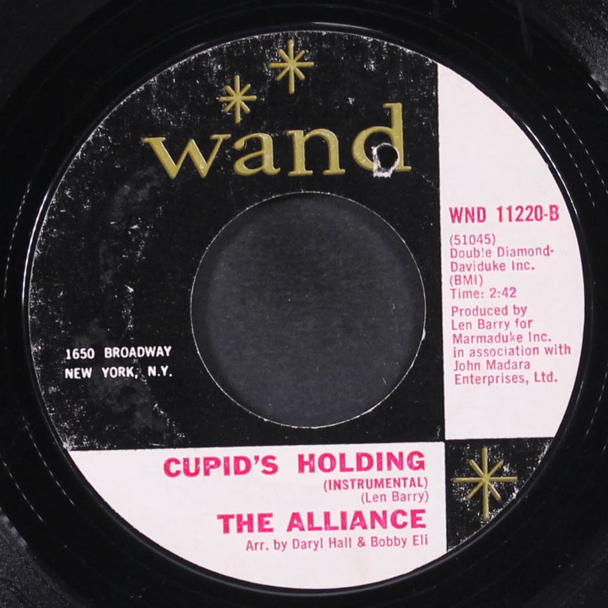pass the pipe / cupid's holding by ALLIANCE