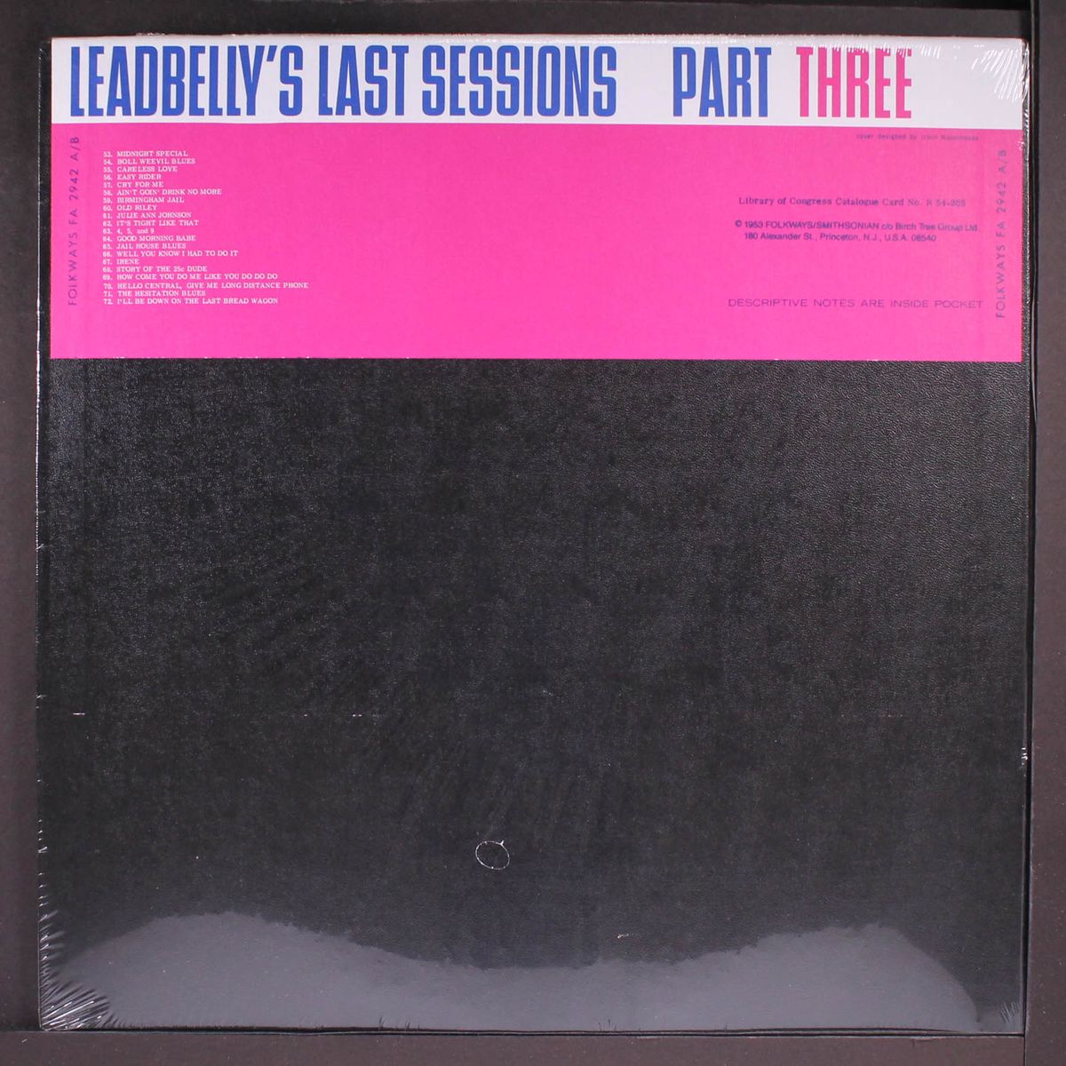 last sessions, part 3 by LEADBELLY