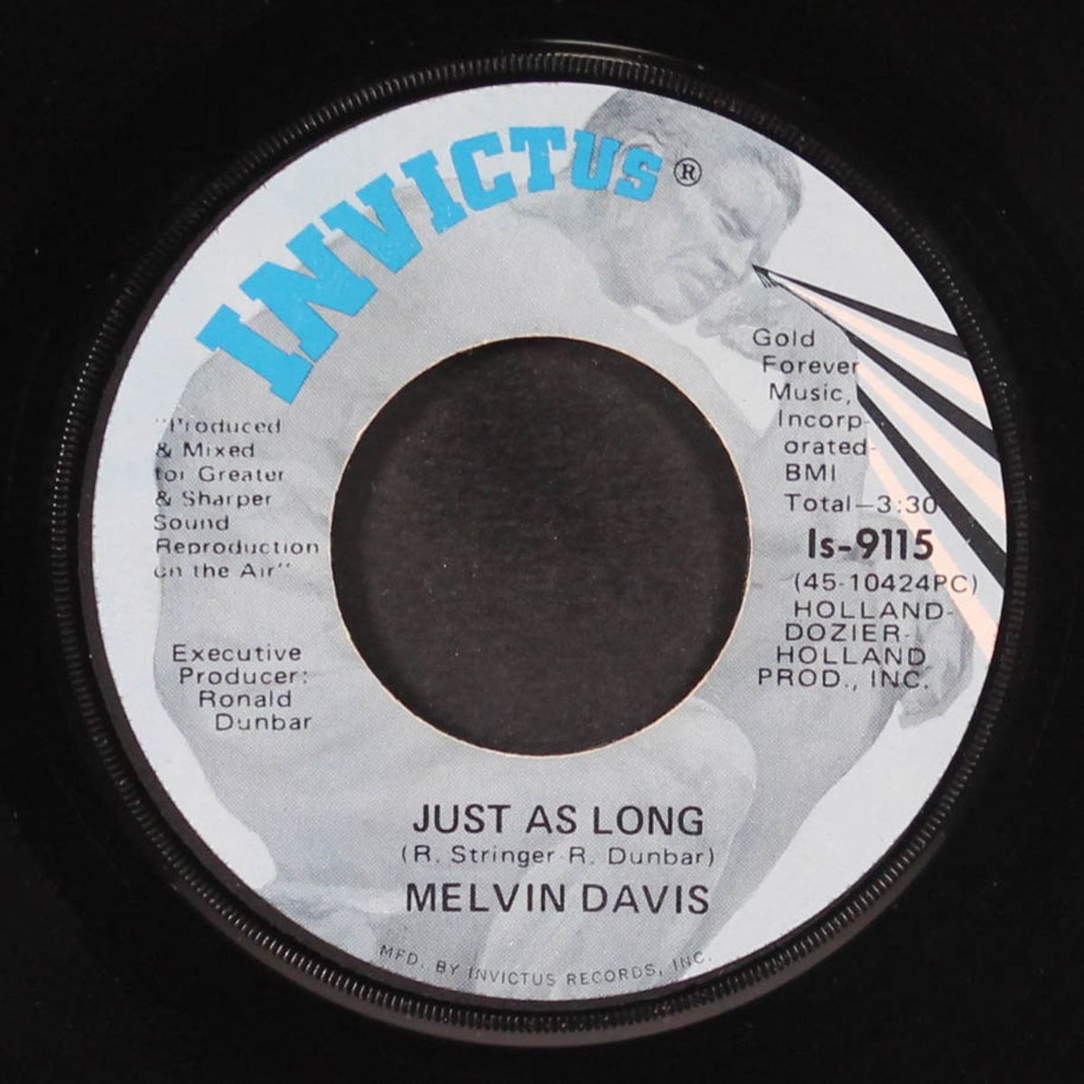 i'm worried / just as long by MELVIN DAVIS