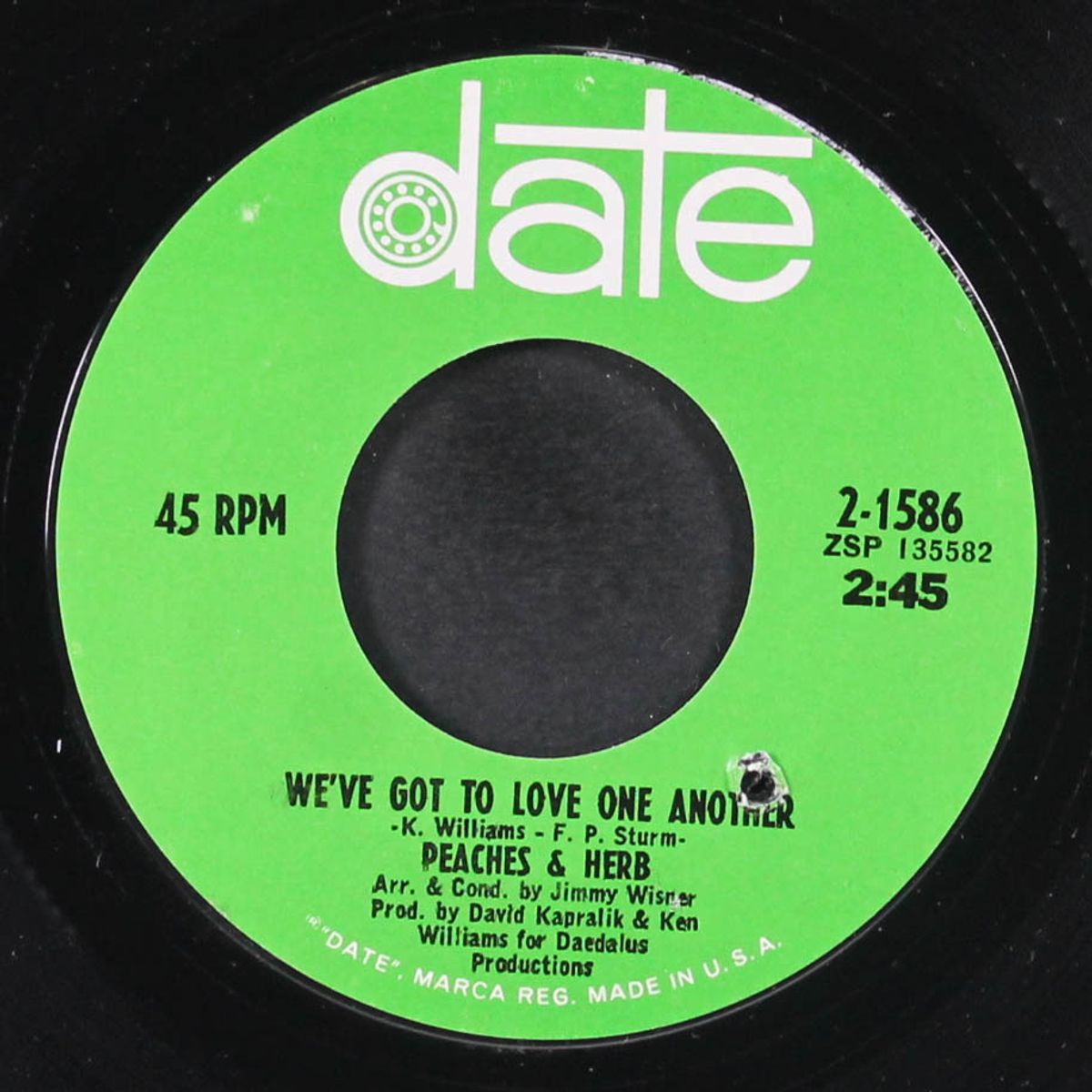 two little kids / we've got to love one another by PEACHES & HERB
