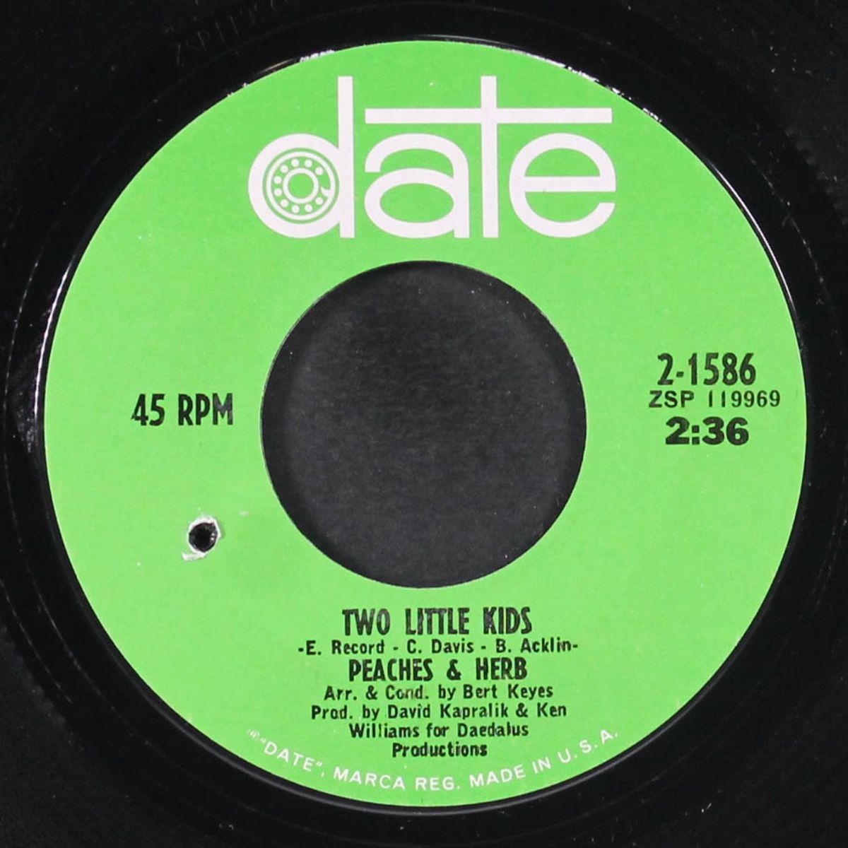 two little kids / we've got to love one another by PEACHES & HERB