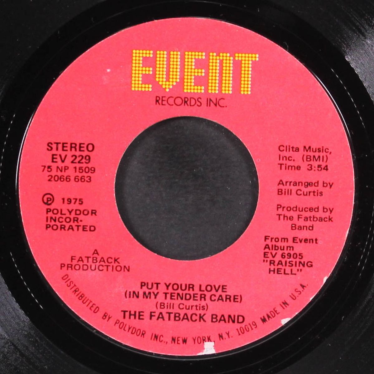 spanish hustle / put your love by FATBACK BAND