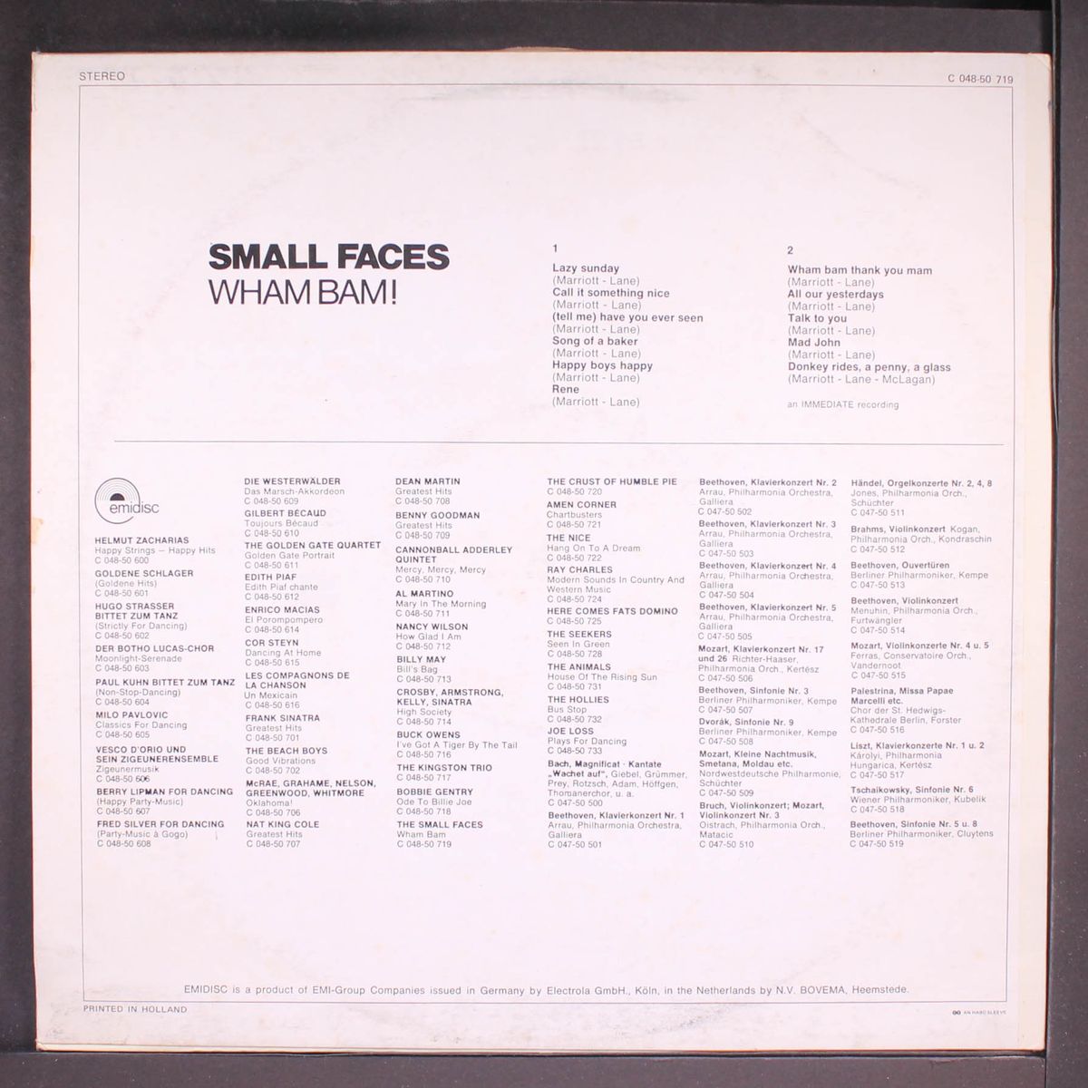 wham bam! by SMALL FACES