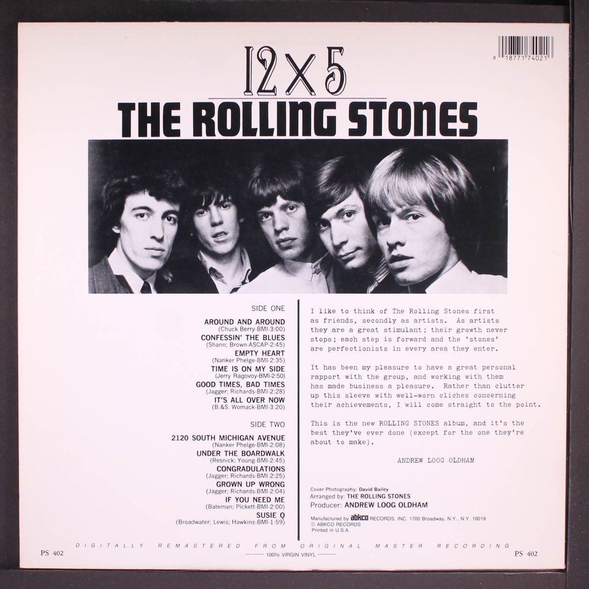 12 x 5 by ROLLING STONES