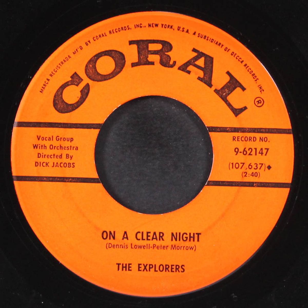 vision of love / on a clear night by EXPLORERS