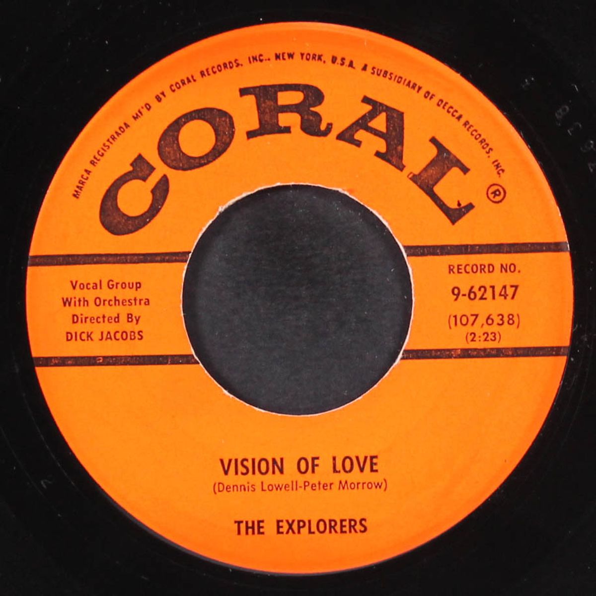 vision of love / on a clear night by EXPLORERS